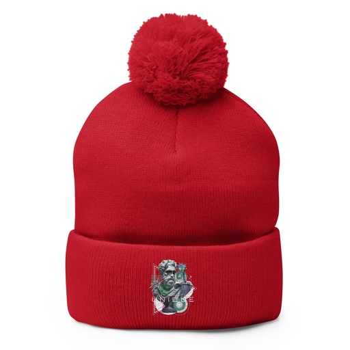[ID: 93-G160] Be Someone Unique Pom-Pom Knit Cap