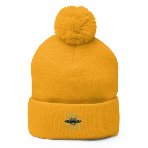 [ID: 93-G170] Bean Me Up Pom-Pom Knit Cap