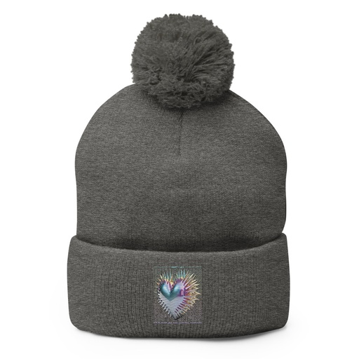 [ID: 93-G212] Bitterness Pom-Pom Knit Cap