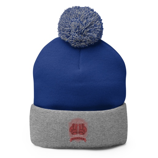 [ID: 93-G278] Boxing Training Pom-Pom Knit Cap