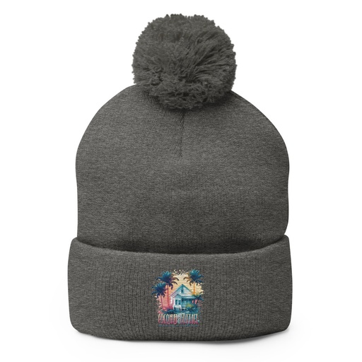 [ID: 93-G391] Coconut Cottage Pom-Pom Knit Cap