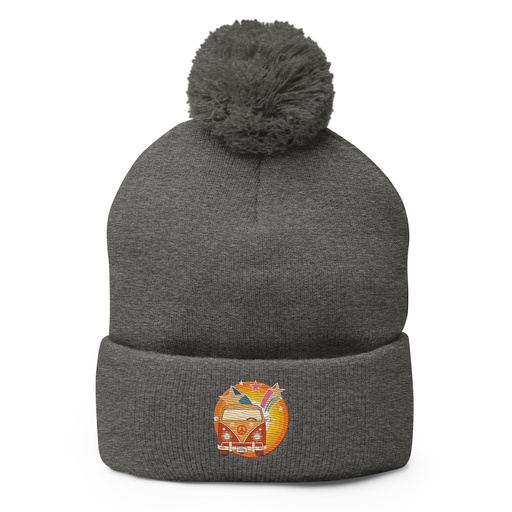 [ID: 93-G429] Crafted in Kittl Pom-Pom Knit Cap