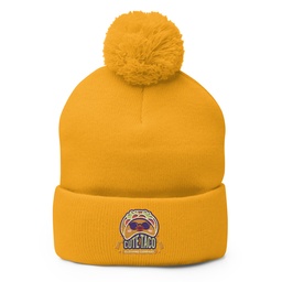 Cute Taco - Colorful Mexican Tortilla Pom-Pom Knit Cap