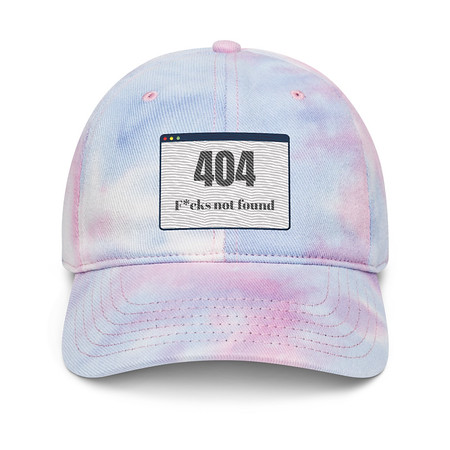 [ID: 480-G7] 404 Tie-Dye Hat