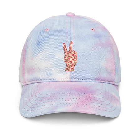 [ID: 480-G9] 60s challenge Tie-Dye Hat