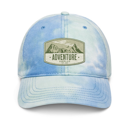 [ID: 480-G32] Adventure Supplies - Mountain Tie-Dye Hat