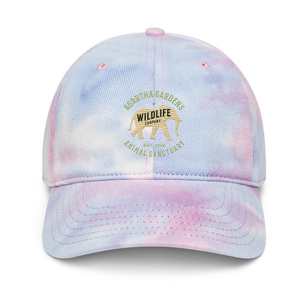 [ID: 480-G33] Agartha Gardens Wildlife - Animal Sanctuary Tie-Dye Hat