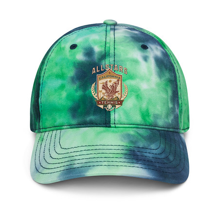 [ID: 480-G46] All Stars Tennis - Eagle Badge Tie-Dye Hat