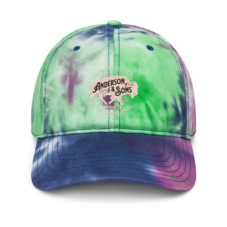 [ID: 480-G80] Anderson & Sons Leather Clothing - Buffalo Tie-Dye Hat