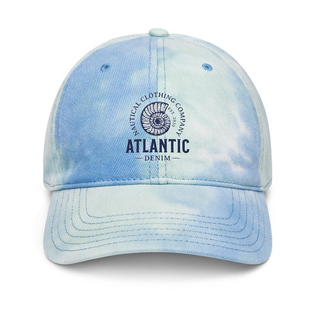 [ID: 480-G113] Atlantic Denim - Nautical Tie-Dye Hat