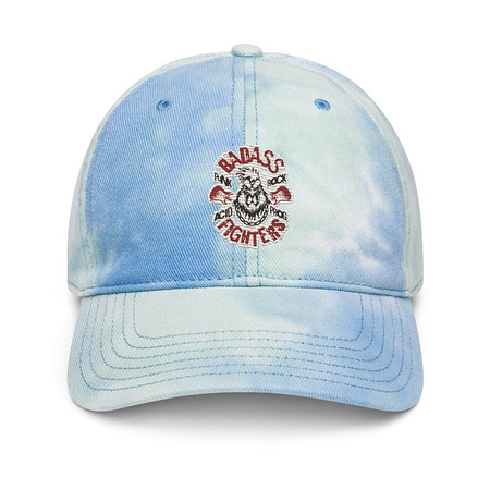 [ID: 480-G130] Badass Fighters Tie-Dye Hat