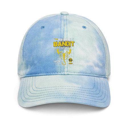 [ID: 480-G138] Bandit Aesthetic - Scorpion Tie-Dye Hat