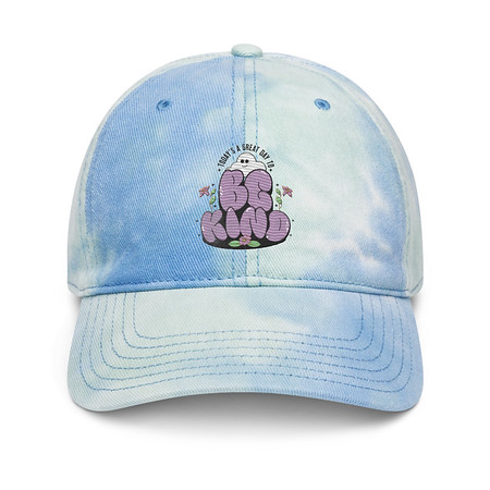 [ID: 480-G156] Be Kind Tie-Dye Hat