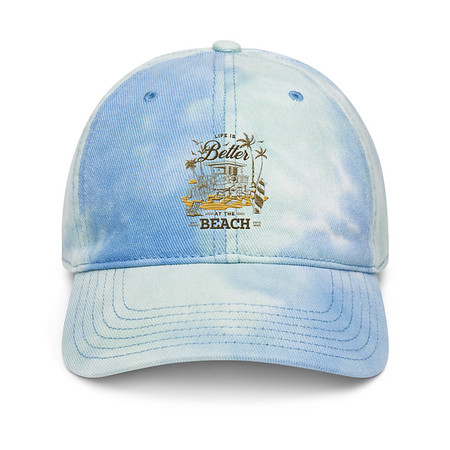 [ID: 480-G167] Beach Life - Outdoor Tie-Dye Hat