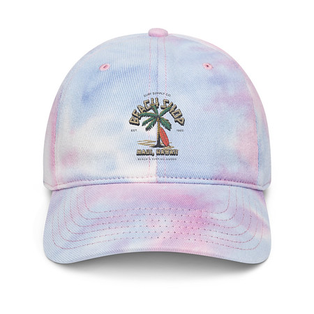 [ID: 480-G169] Beach Shop Tie-Dye Hat