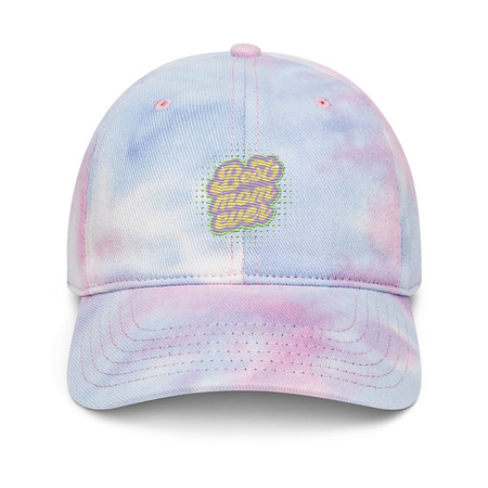 [ID: 480-G188] Best Mom Ever - Retro Typography Tie-Dye Hat