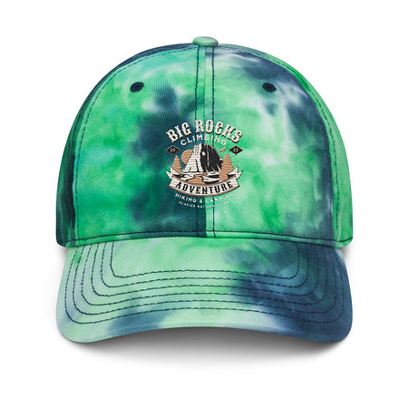 [ID: 480-G203] Big Rocks Climbing - Outdoor Adventure Tie-Dye Hat
