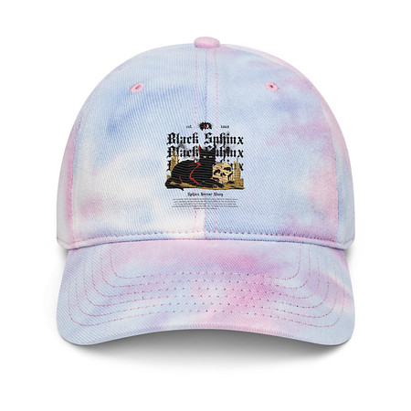 [ID: 480-G230] Black Sphinx Tie-Dye Hat