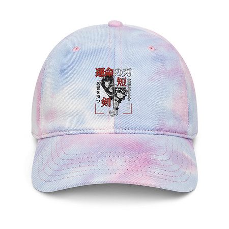 [ID: 480-G234] Blades of Fate - Japanese Manga Anime Tie-Dye Hat