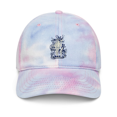[ID: 480-G241] Blue Mermaid - Nautical Tie-Dye Hat