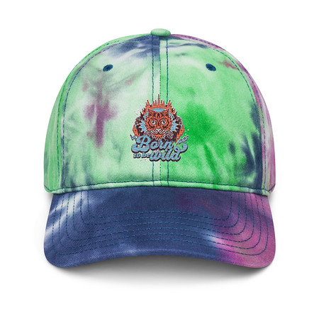 [ID: 480-G263] Born to be Wild - Tiger Tie-Dye Hat