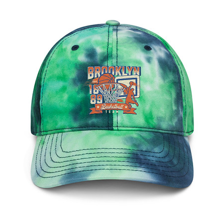 [ID: 480-G290] Brooklyn Basketball Team - Athletic Sports Tie-Dye Hat
