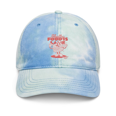 [ID: 480-G296] Burger Mascot Tie-Dye Hat