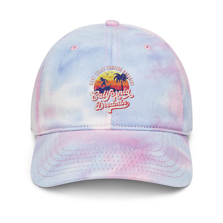 [ID: 480-G316] California Dreamin - Beach & Surf Tie-Dye Hat