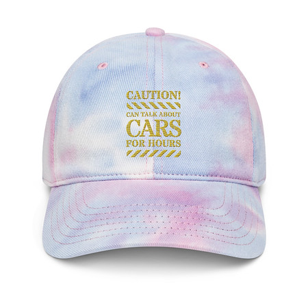 [ID: 480-G351] Caution Signs - Yellow Traffic Sign Tie-Dye Hat