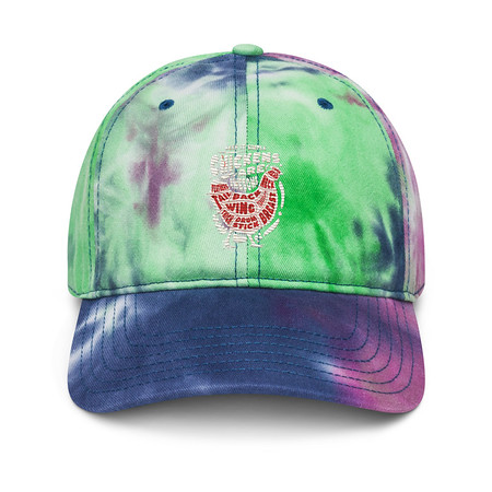[ID: 480-G365] Chickens Are Awesome - Butcher Cuts Tie-Dye Hat