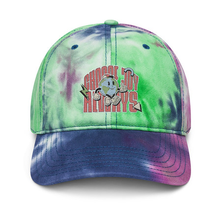 [ID: 480-G372] Choose Joy Always Tie-Dye Hat