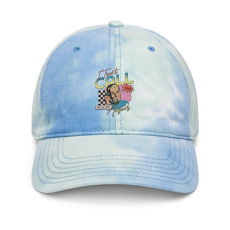 [ID: 480-G383] Classic Retro Illustrative Portrait Men Calling Tie-Dye Hat