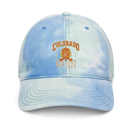 [ID: 480-G407] Colorado Raptors - Rugby Sports Team Tie-Dye Hat