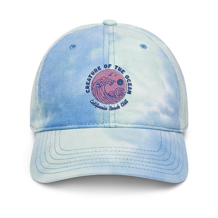 [ID: 480-G435] Creature of the Ocean Tie-Dye Hat