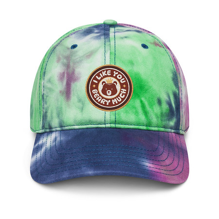 [ID: 480-G450] Cute Bear - AI Tie-Dye Hat