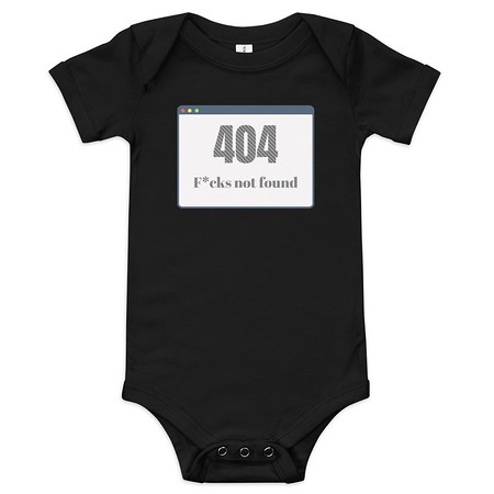 [ID: 308-G7] 404 Baby Short Sleeve One Piece