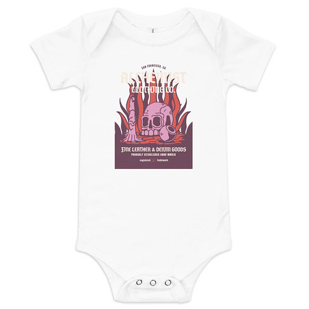 [ID: 308-G37] Alchemist Clothing Co. - Halloween Baby Short Sleeve One Piece