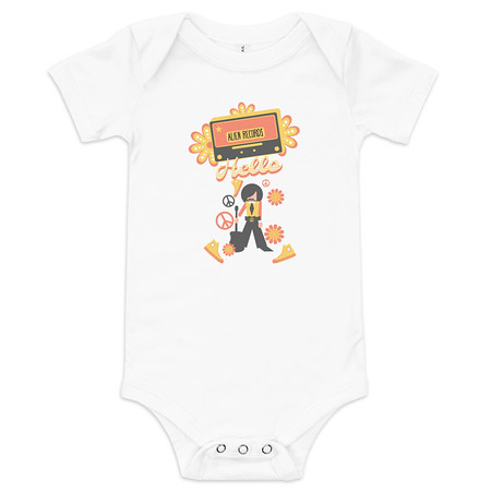 [ID: 308-G39] Alien Records  Baby Short Sleeve One Piece