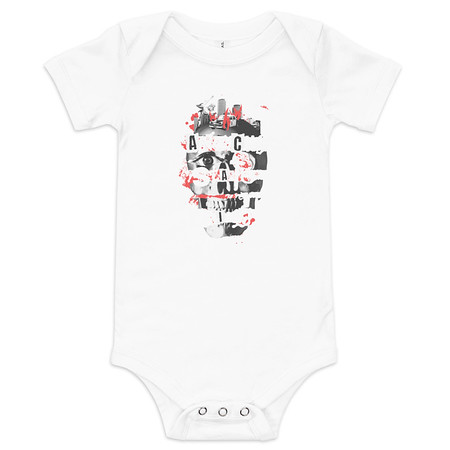 [ID: 308-G79] Anarchy State of Mind Baby Short Sleeve One Piece