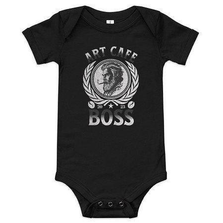 [ID: 308-G101] ART CAFE - BOSS Baby Short Sleeve One Piece