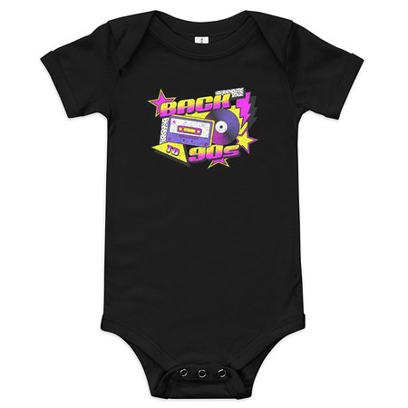 [ID: 308-G123] Back to 90s Baby Short Sleeve One Piece