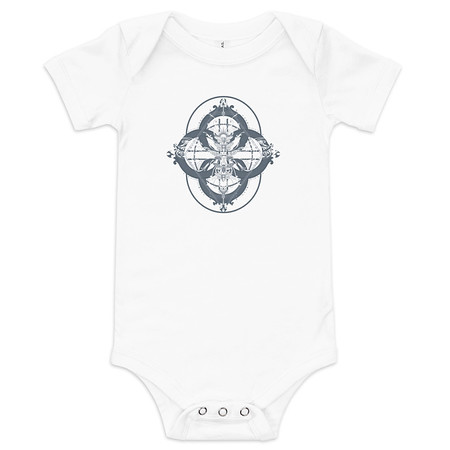 [ID: 308-G159] Be Part of the Big Picture - Insect Baby Short Sleeve One Piece