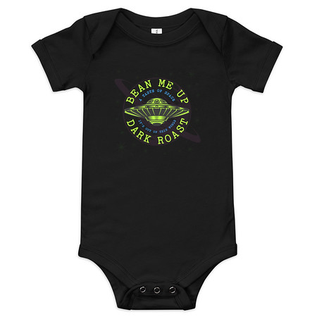 [ID: 308-G170] Bean Me Up Baby Short Sleeve One Piece