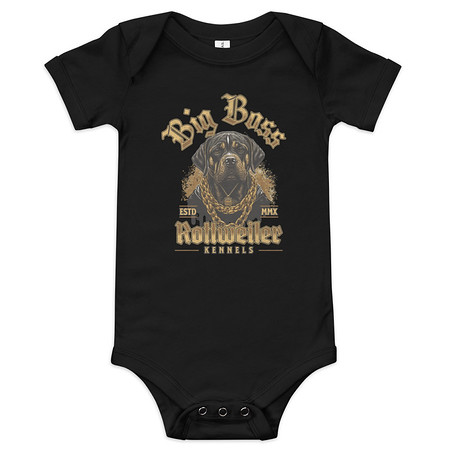 [ID: 308-G201] Big Boss Kennels Baby Short Sleeve One Piece