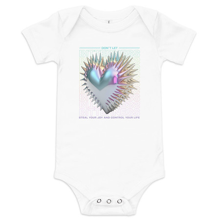 [ID: 308-G212] Bitterness Baby Short Sleeve One Piece