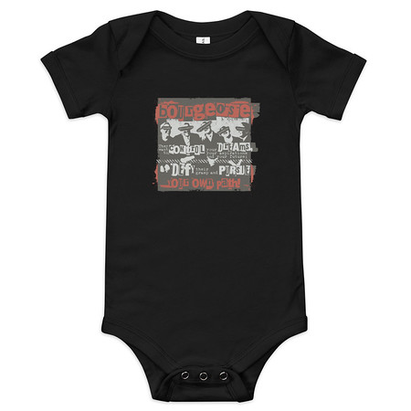[ID: 308-G274] Bourgeoisie Baby Short Sleeve One Piece