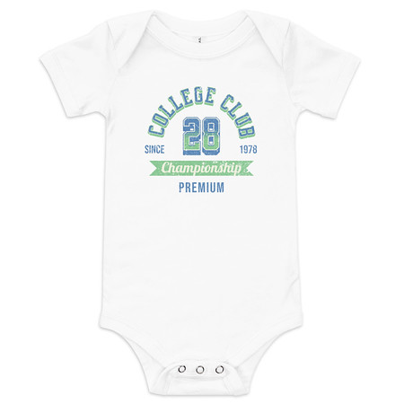 [ID: 308-G352] CC 28 Baby Short Sleeve One Piece