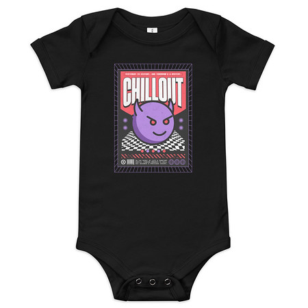 [ID: 308-G367] Chillout Streetwear Baby Short Sleeve One Piece