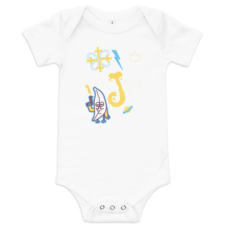 [ID: 308-G373] Choose Joy Baby Short Sleeve One Piece