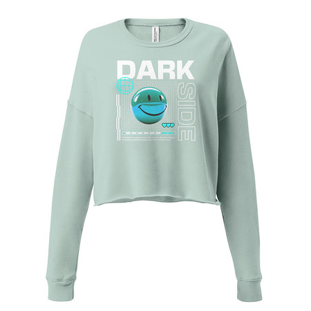[ID: 316-G20] Abstract Y2K Women's Cropped Sweatshirt